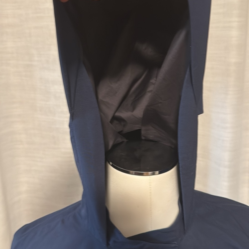 Lululemon Navy Blue rain jacket mid length size 6 - Picture 10 of 15
